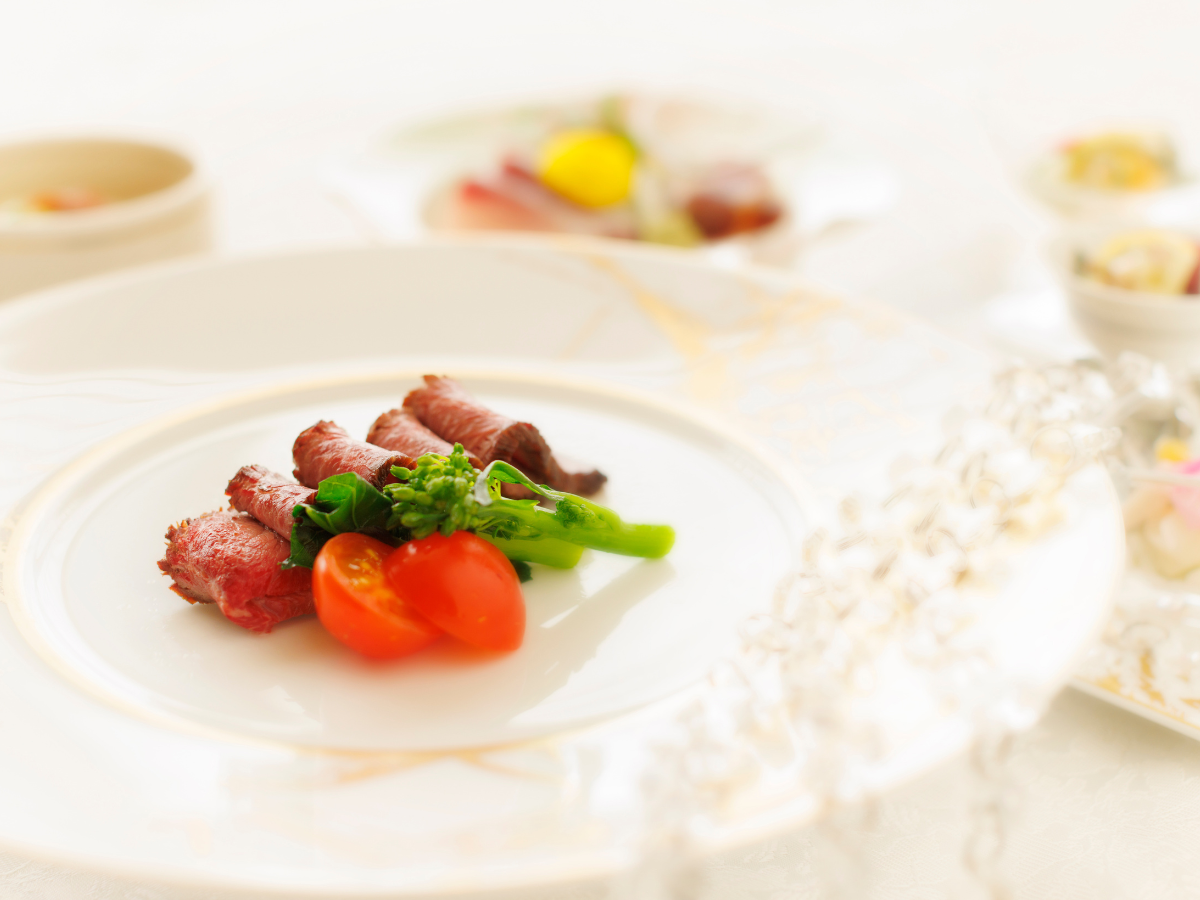 遠石会館の会席料理1
